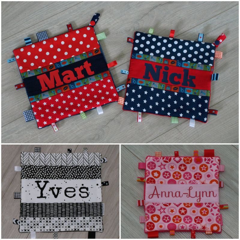 Labeldoekje met naam