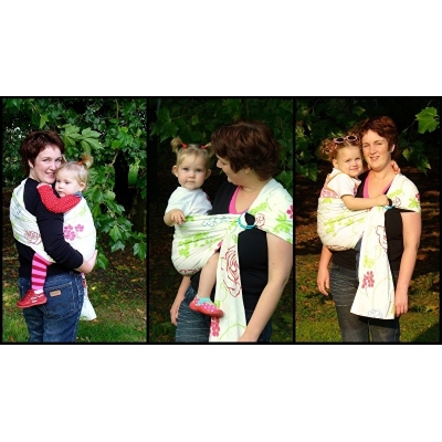 Ring Sling Draagdoeken, Kleur 1 Aqua