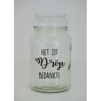 Voorraadpot drop